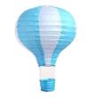 Adorno Globo aerostatico de papel Celeste