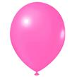 Globos lisos rosa chicle 10u