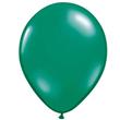Globos lisos verde forest 10u