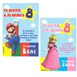 Invitación Mario Bros Peach Mod.1 Pers