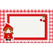 Identificador Caperucita Roja 12u