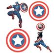 Imágenes deco grandes Capitan America 4u