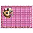 Individuales Masha y el oso 8u