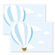 Individuales Globo aeroestatico blue 8u