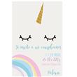 Invitación Unicornio Pers