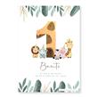 Invitación Baby Safari Mod. 2 Pers