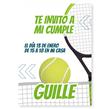 Invitación Tenis. Pers