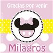 Stickers cuad. Minnie Bebé 16u Pers