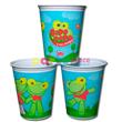 Vasos plástico Sapo Pepe 10u