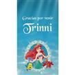 Tarjetas largas con cinta Sirenita 24u Pers