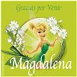 Stickers cuad. Tinkerbell 16u Pers