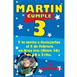 Invitación Toy Story Pers