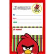 Invitación Angry Birds. Pers