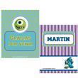 Carpita cartel Monsters University 2u Pers