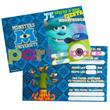 Invitaciones Monsters University 10u