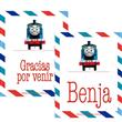 Carpita cartel Tren Thomas 2u Pers