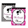 Carpita cartel Barbie Glamour 2u Pers