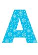 Letra o Nro. para decorar FROZEN