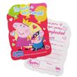 Invitaciones Peppa Pig 10u