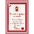 Invitación Caperucita Roja 8u. Pers
