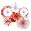 Rosetas Set met Rose Gold con blanco 8u
