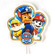 Pinche para torta telgo Paw patrol