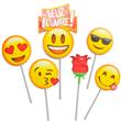 Pinches adorno de torta Emoticones 6u
