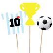 Pinches para torta ARGENTINA CAMPEON (3u)