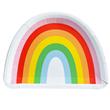 Plato forma Arco iris Bright 5u. Importado