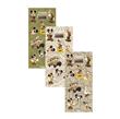 Stickers en planchitas Mickey safari 6u