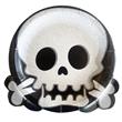 Plato forma Calavera 8u