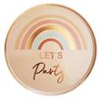 Plato flat redondo Nordic Gold 10u