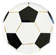 Plato flat pelota de Futbol y dor 6u