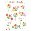 Stickers plancha Candys 10s 1u