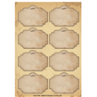Stickers plancha Labels Potions Harry Potter redondas 8s 1u