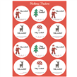 Stickers plancha Festive redondas