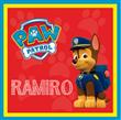 Stickers en planchitas Paw Patrol 6u