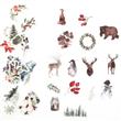Stickers troqueladas woodland 1u (40s)