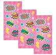 Stickers en planchitas Super chica 6u