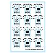 Stickers planchas Remera Futbol 24u