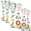 Stickers en planchitas Baby Safari 6u
