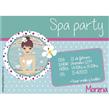 Invitación Spa Party Pers