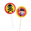 Pinches Piratas redondos 20u