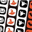 Stickers cuad. halloween 16u