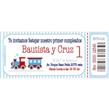 Invitación ticket Tren Pers