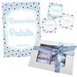 Kit Baby Vintage shabby celeste.. Pers