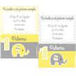 Invitación Elefantito Mod 2. Pers
