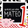 Stickers cuad. Granja 16u Pers