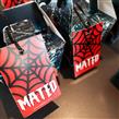 Tarjetas largas con cinta Hombre Araña 20u Pers