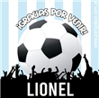 Tarjetitas Fútbol Argentina Pers 20u